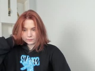 shoggothy redhead young cam girl being naughty and seductive on a live webcam
