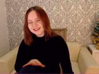 violet_beauty redhead teen being naughty and seductive on a live webcam