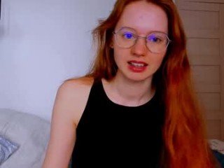 fire_luna redhead teen being naughty and seductive on a live webcam