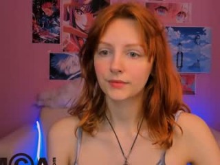 elis_red1 redhead teen being naughty and seductive on a live webcam