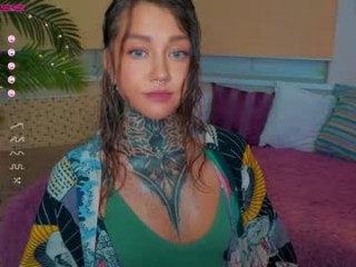 nickyneck doing it solo, pleasuring her little pussy live on webcam
