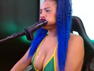anabel693 the hottest ebony slut masturbating live on cam