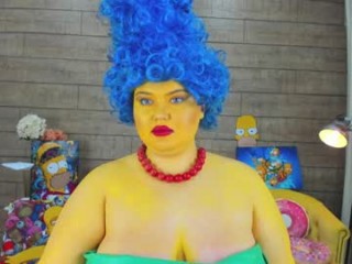 adelemoor BBW teasing her pussy live on sex cam